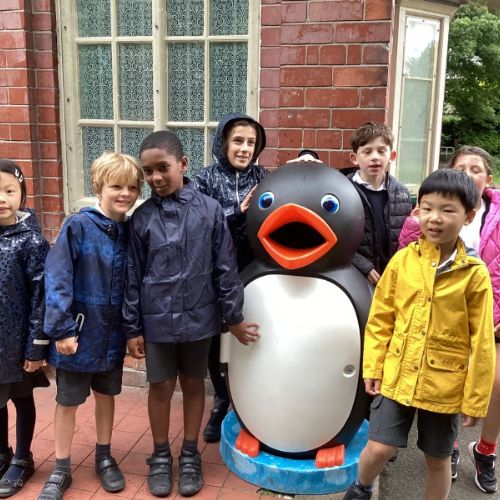 Litter picking at Stamford Park