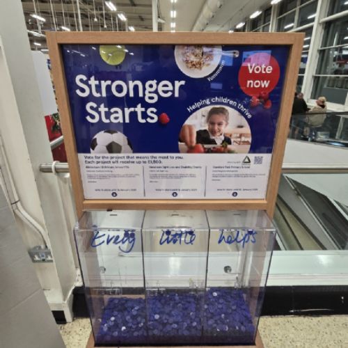 Tesco fund-raising appeal