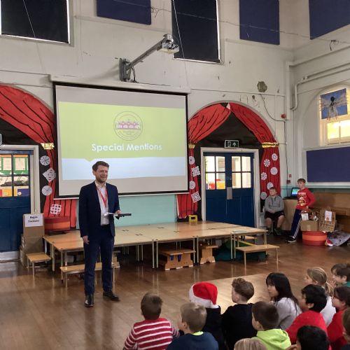 Connor Rand MP - Christmas card competition runner-up