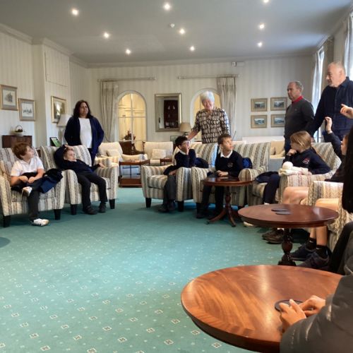School Council Visit - St. Andrew's Court