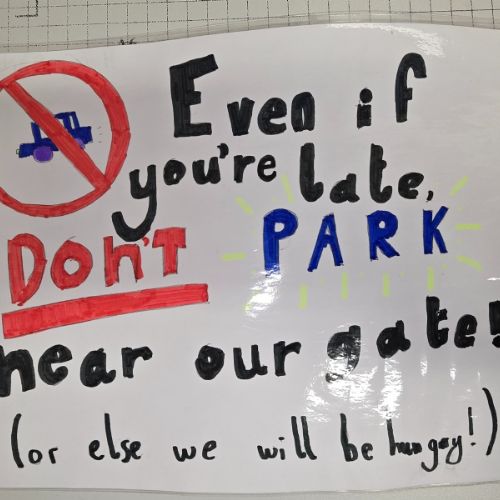 School Kitchen Parking Campaign