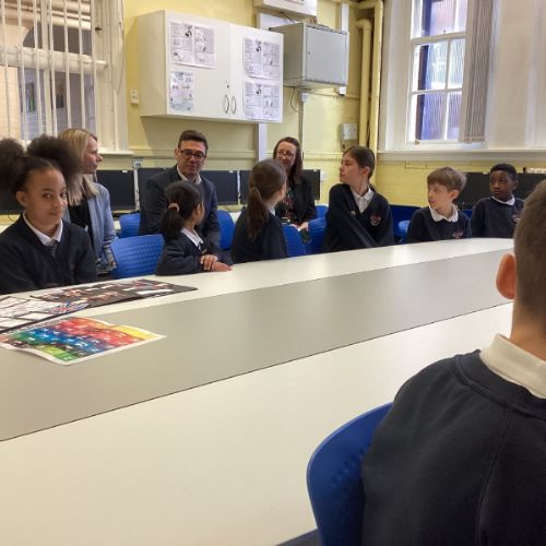 Meeting Mayor Andy Burnham